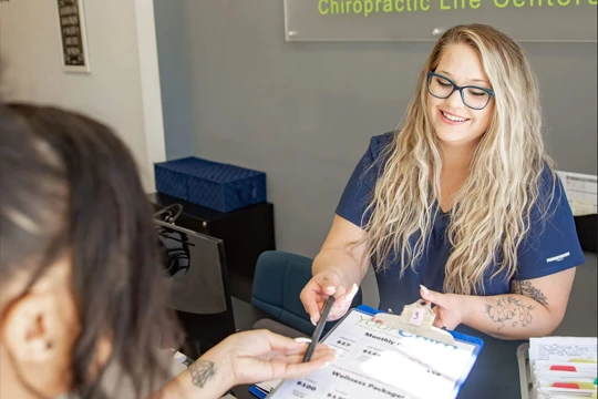 Chiropractic Palm Coast FL Reception